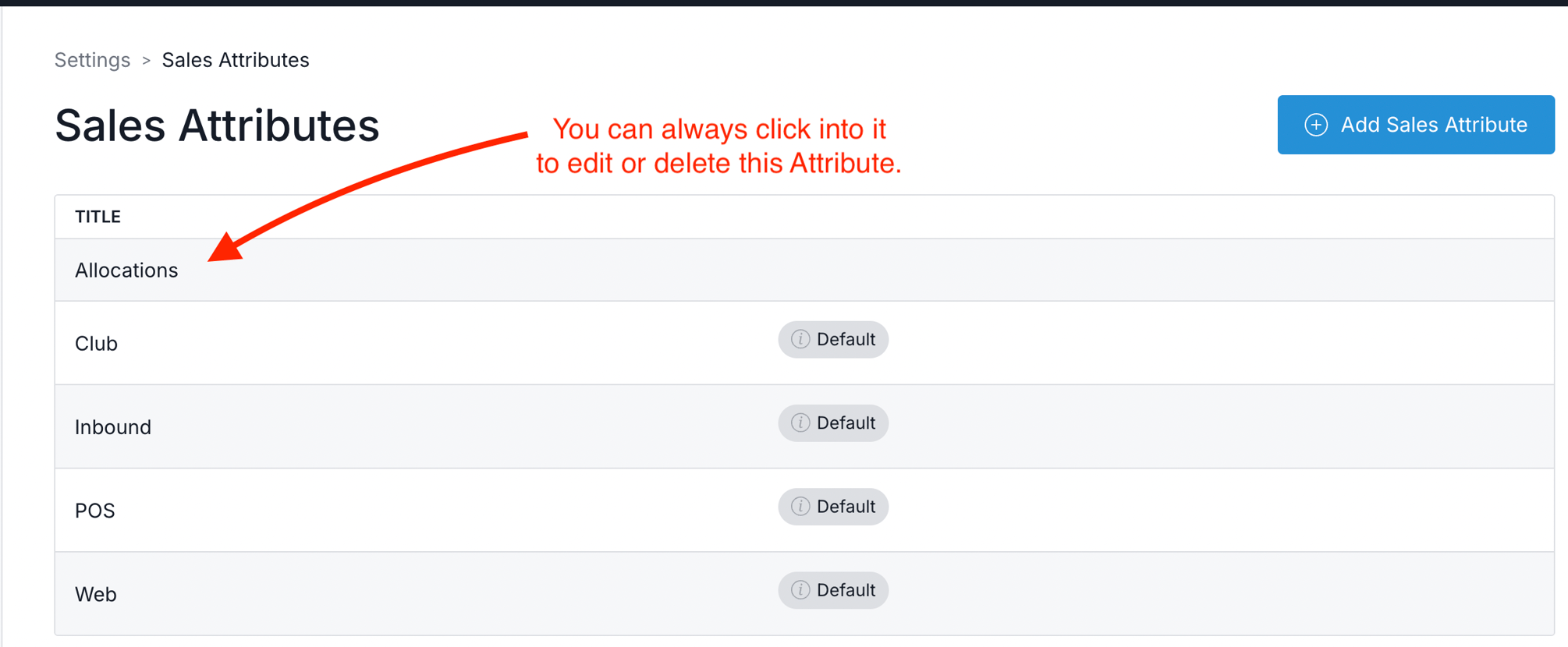 Creating & Assigning Sales Attributes to Orders
