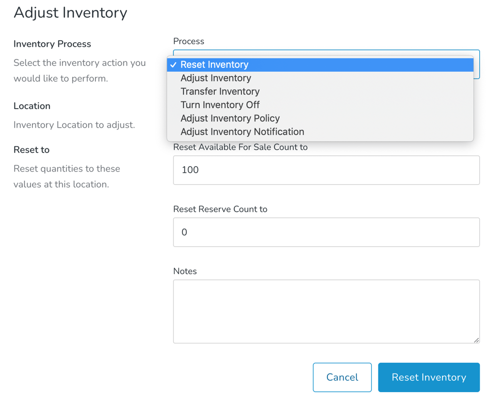 Inventory & Inventory Location Overview & Setup