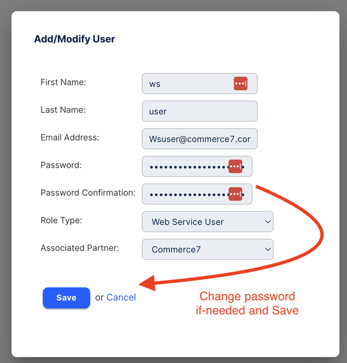 How can I find my Web Service credentials in ShipCompliant?