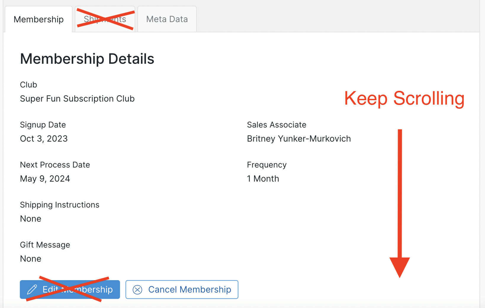 How to Change a Club Member's Address or Pickup Preference