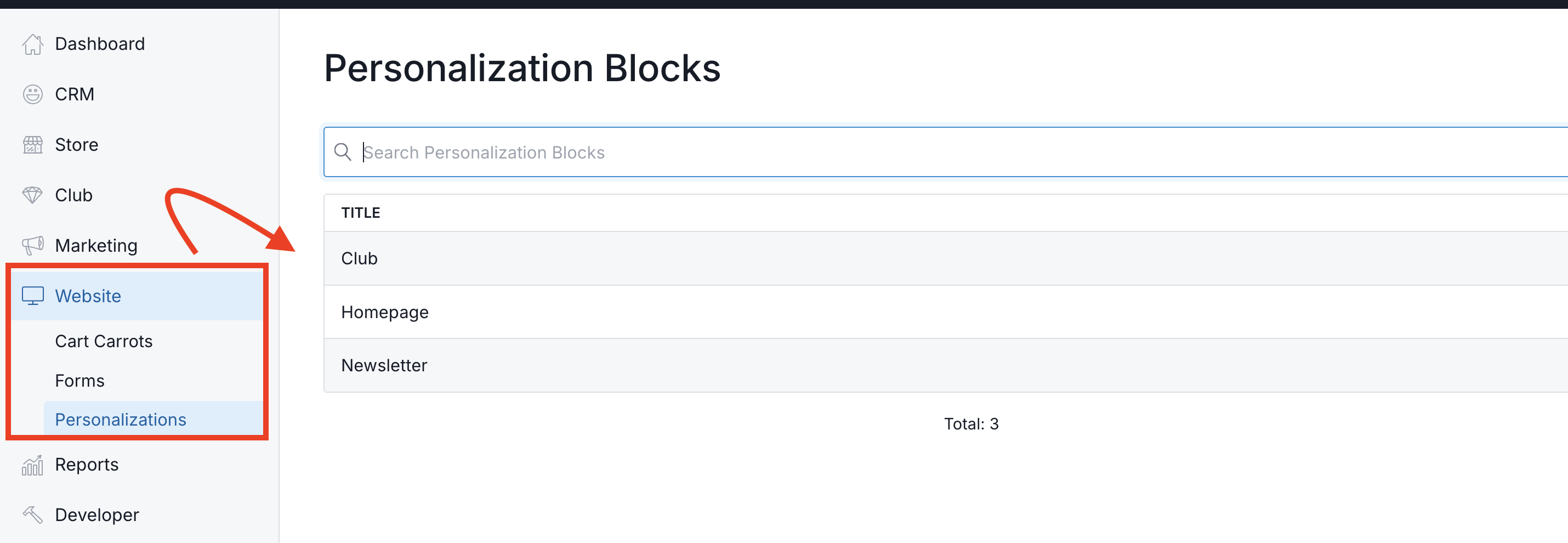 Overview of Personalizations