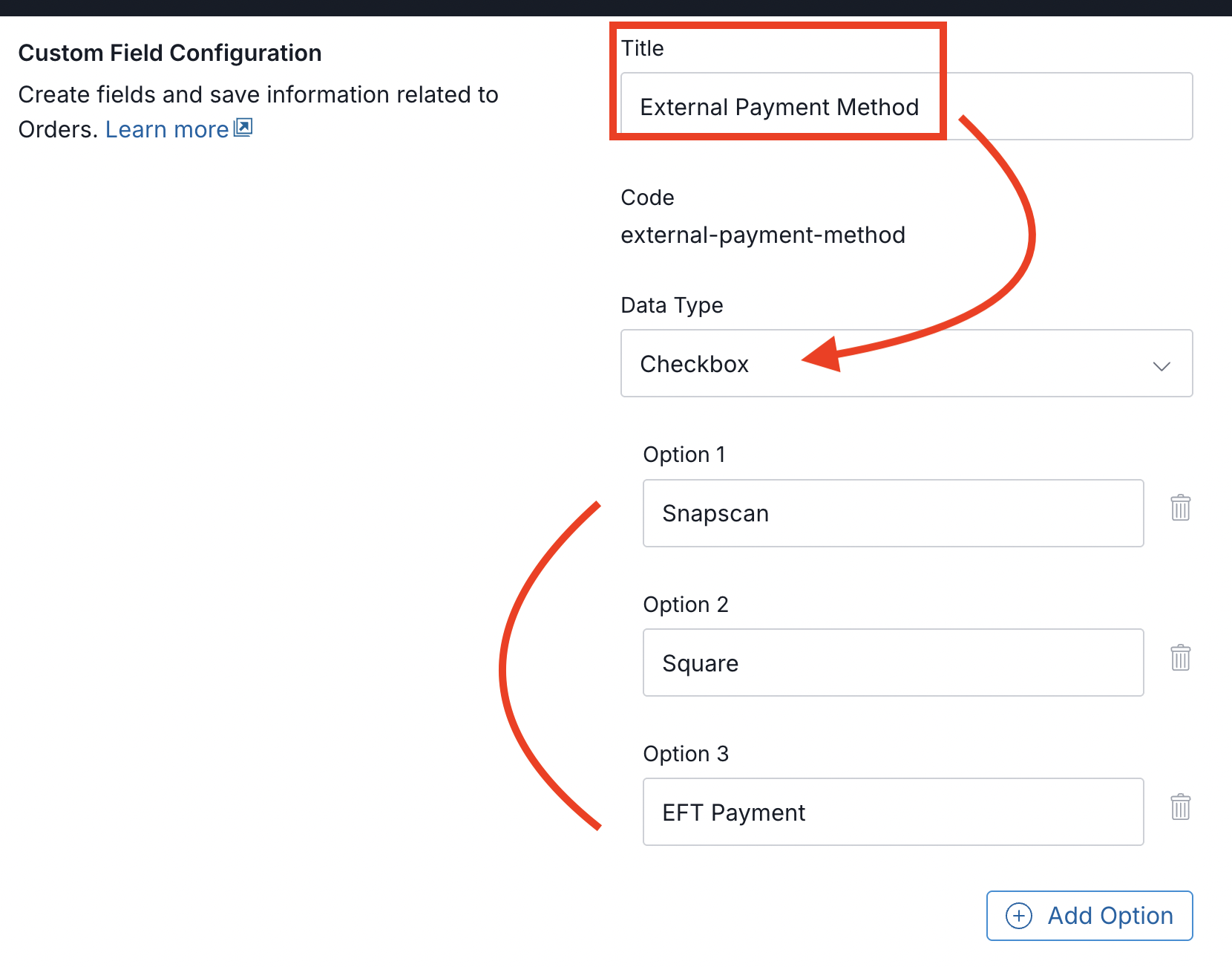 Tracking External Payment Types with Custom Fields and Tags