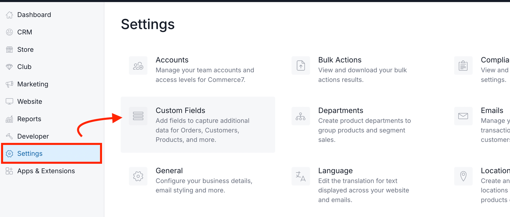 Creating Custom Fields for a Customer Profile