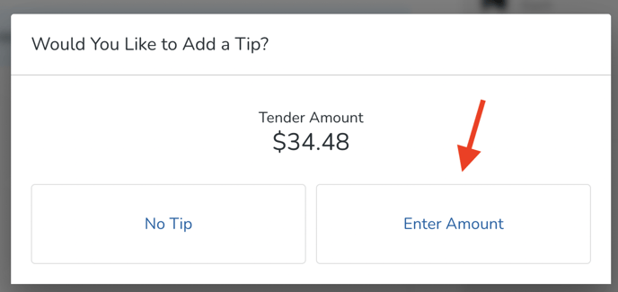 cash would you like to add tip