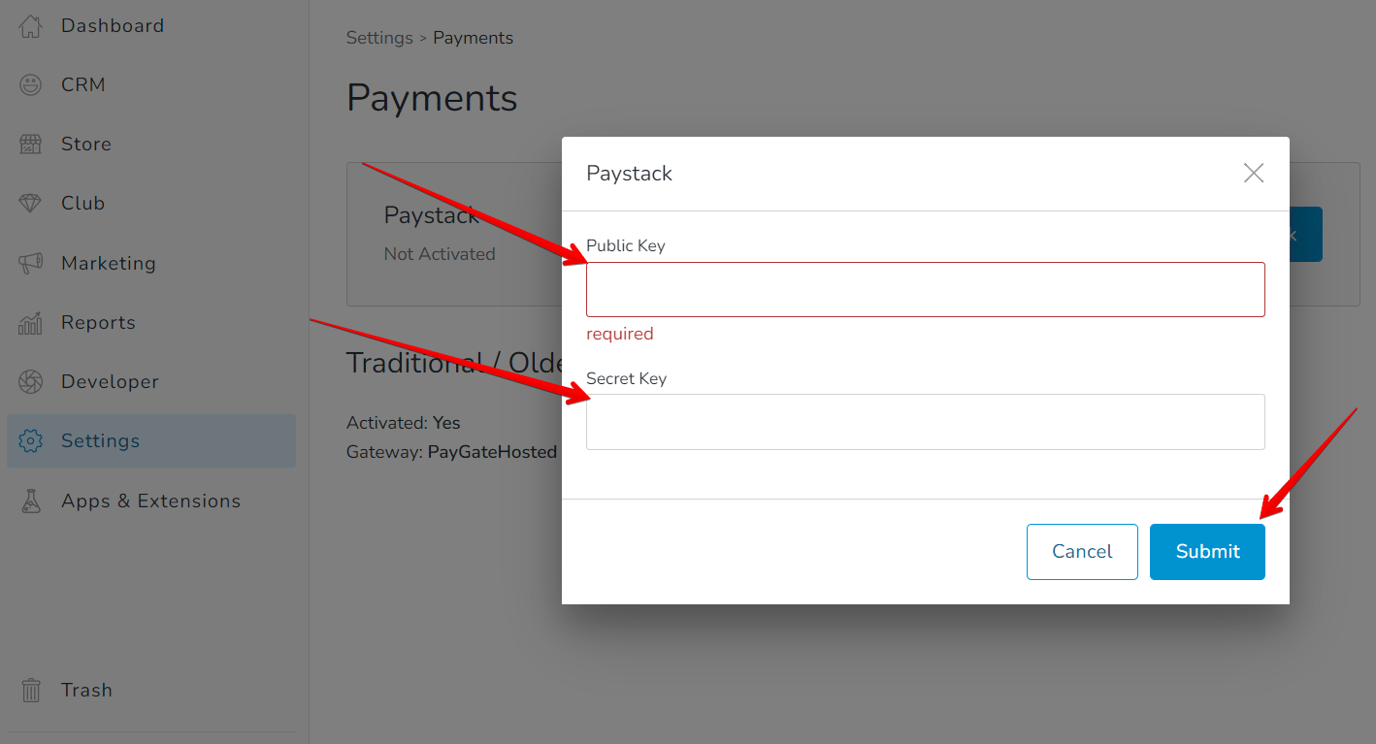 Paystack Documentation OVERVIEW for Setting up your Payment Gateway (Paystack): South Africa ...