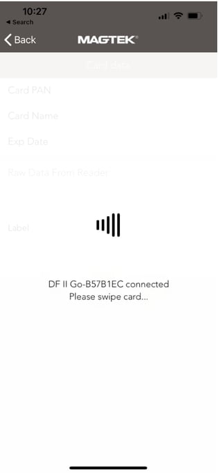 please swipe card