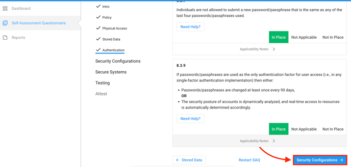 sec config